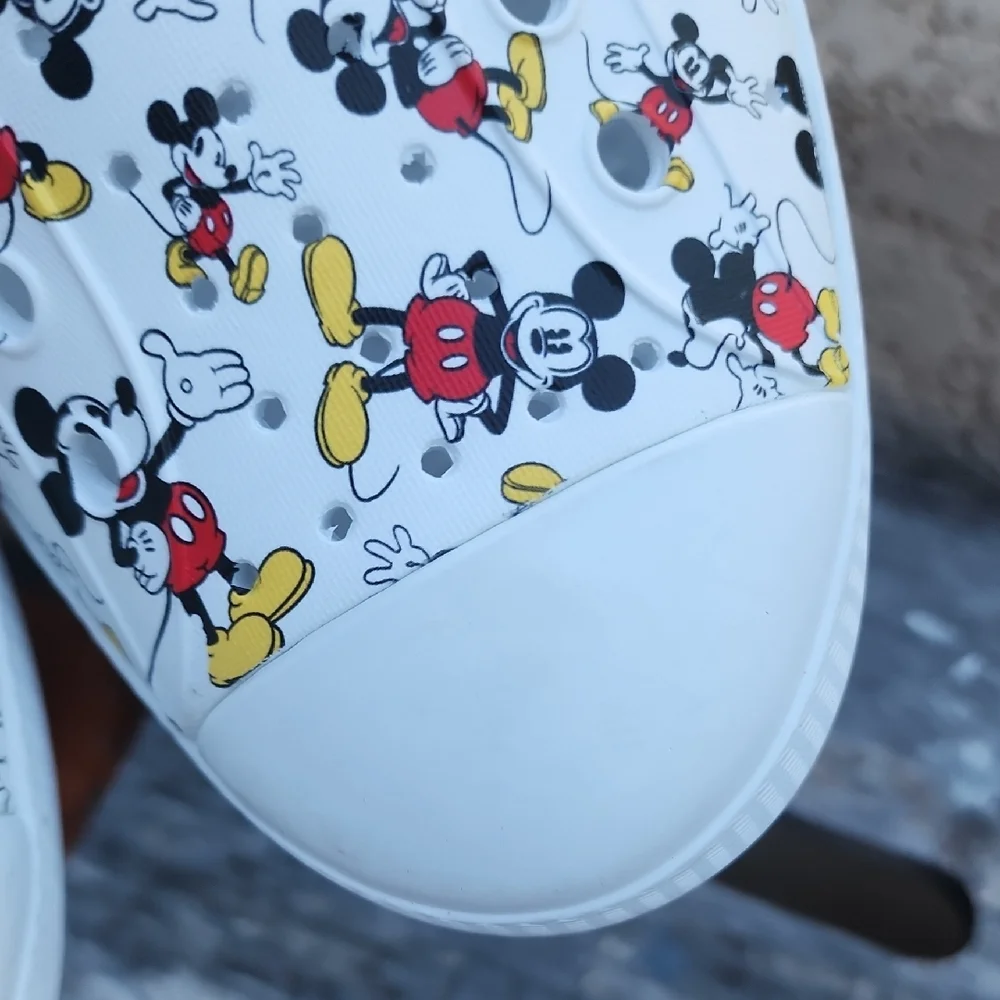 Disney Mickey Mouse Slip On Sneakers by Native Size 9